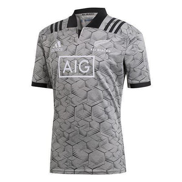 Camiseta Entrenamiento All Blacks 2018 Gris